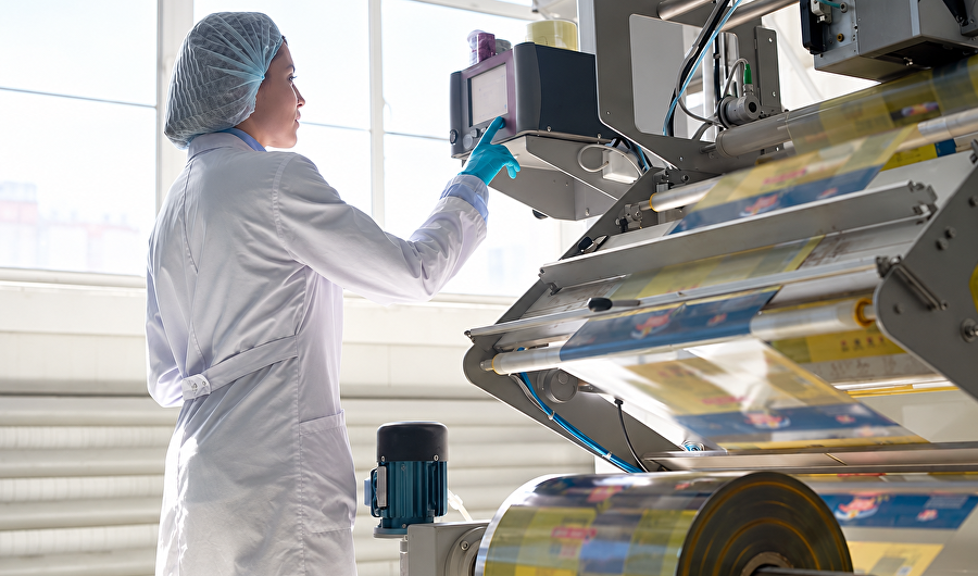 Food-safe tapes for the food industry and food production