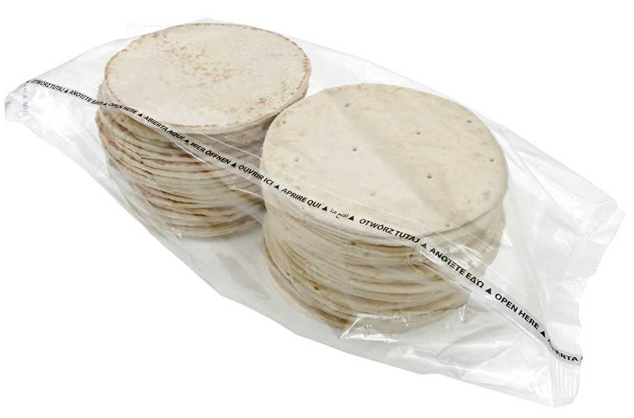 Keeping flatbreads fresher for longer with TapeSeal resealable packaging