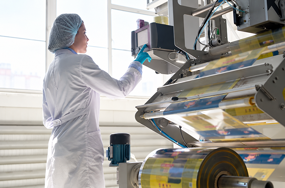Food-safe duct tape for production and maintenance